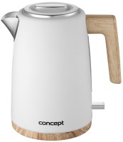 Photos - Electric Kettle Concept RK3315 1850 W 1.7 L  white