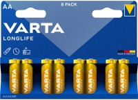 Photos - Battery Varta Longlife  8xAA