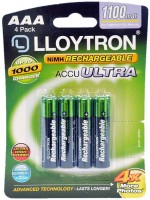 Photos - Battery Lloytron 4xAAA 1100mAh 