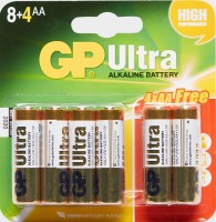 Photos - Battery GP Ultra Alkaline  12xAA