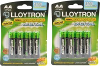 Photos - Battery Lloytron 8xAA 1300 mAh 