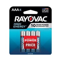 Photos - Battery Rayovac 4xAAA High Energy 