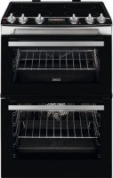 Photos - Cooker Zanussi ZCI66278XA stainless steel