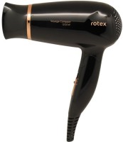 Photos - Hair Dryer Rotex RFF122-B Voyage Compact 