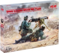 Photos - Model Building Kit ICM WWII German MG08 MG Team (1:35) 