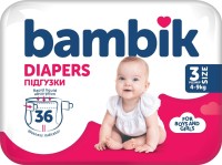 Photos - Nappies Bambik Diapers 3 / 36 pcs 