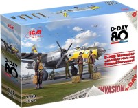 Photos - Model Building Kit ICM B-26B Marauder with USAAF Pilots and Ground Personnel (1:48) 