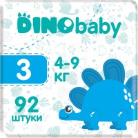 Photos - Nappies Dino Baby Diapers 3 / 92 pcs 