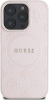 Photos - Case GUESS Saffiano Peony Classic Logo with MagSafe for iPhone 16 Pro Max 