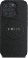 Photos - Case GUESS Grained Ring MagSafe for iPhone 16 Pro 