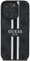 Photos - Case GUESS Printed Stripe with MagSafe for iPhone 16 Pro 