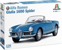 Photos - Model Building Kit ITALERI Alfa Romeo Giulia 1600 Spider (1:24) 