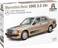 Photos - Model Building Kit ITALERI Mercedes-Benz 190E 2.3 16v (1:24) 