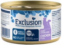 Photos - Cat Food Exclusion Sterilised Giant Noble Grain Chicken Canned 85 g 