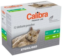 Photos - Cat Food Calibra Cat Premium Sterilised Pouches 12 pcs 