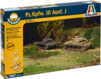 Photos - Model Building Kit ITALERI Pz. Kpfw. III Fast Assembly (1:72) 