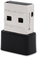 Photos - Wi-Fi Qoltec Ultrafast Mini Wireless USB Wi-Fi Adapter 