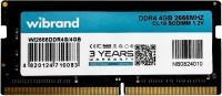 Photos - RAM Wibrand SO-DIMM DDR4 1x4Gb WI2666DDR4S/4GB