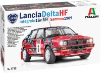 Photos - Model Building Kit ITALERI Lancia Delta HF Integrale Sanremo 1989 (1:12) 