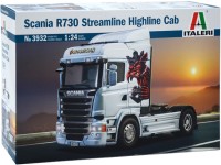 Photos - Model Building Kit ITALERI Scania R730 Streamline Highline Cab (1:24) 