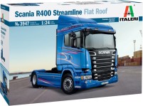 Photos - Model Building Kit ITALERI Scania R400 Streamline Flat Roof (1:24) 