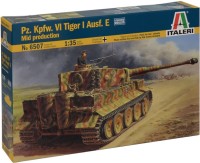 Photos - Model Building Kit ITALERI Pz.Kpfw.VI Tiger I Ausf.E Mid Production (1:35) 