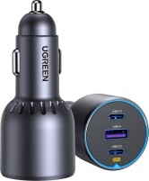 Photos - Charger Ugreen Car Charger 3 Ports 75W PD 