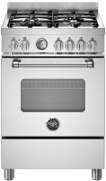 Photos - Cooker Bertazzoni MAS64L1EXC stainless steel