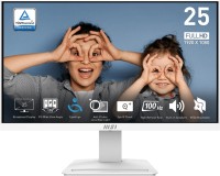 Photos - Monitor MSI PRO MP253W white