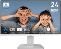 Photos - Monitor MSI PRO MP2412W white