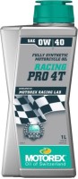 Photos - Engine Oil Motorex Racing Pro 4T 0W-40 1 L