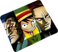 Photos - Mouse Pad Voltronic Power One Piece - Dragon, Luffy, Shanks