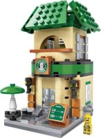 Photos - Construction Toy LOZ Starbucks 1608 