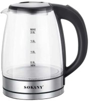 Photos - Electric Kettle SOKANY SK-SH-1098 1500 W 2 L  stainless steel