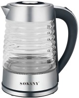 Photos - Electric Kettle SOKANY SK-1027 2000 W 2.2 L  stainless steel