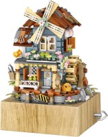 Photos - Construction Toy LOZ Classical Windmill House Music Box 1239 