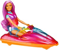 Photos - Doll Barbie Beach Doll With Jet Ski HBW90 