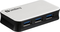 Photos - Card Reader / USB Hub Sandberg USB 3.0 Hub 4 Ports 