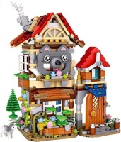 Photos - Construction Toy LOZ Forest Cabin 1225 