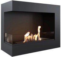 Photos - Bio Fireplace Kratki Delta Corner 600 Glass 