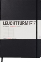 Photos - Notebook Leuchtturm1917 Ruled Master Slim Black 