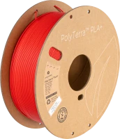 Photos - 3D Printing Material Polymaker PolyTerra PLA+ Red 1kg 1 kg  red