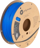 Photos - 3D Printing Material Polymaker PolyLite PLA Azure Blue 1kg 1 kg  blue