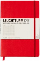 Photos - Notebook Leuchtturm1917 Squared Notebook Pocket Red 