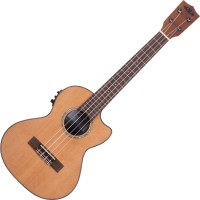 Acoustic Guitar Kala Gloss Solid Cedar Top Acacia Tenor Ukulele w/ Cutaway & EQ 