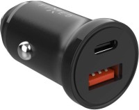 Photos - Charger FIXED Fast Car Charger 20W USB-C PD/USB-A 