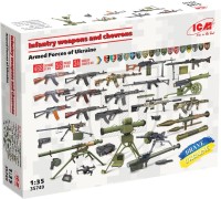 Photos - Model Building Kit ICM Infantry Weapons and Chevrons (1:35) 