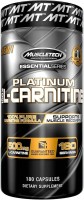 Photos - Fat Burner MuscleTech Platinum 100% L-Carnitine 180 cap 180