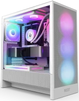 Photos - Computer Case NZXT H5 Flow RGB (2024) white