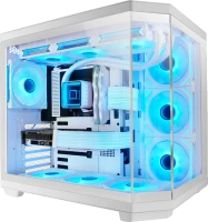 Photos - Computer Case Mars Gaming MC-3T Core white